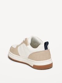 Image number 3 showing, Faux-Leather Sneakers for Toddler Boys