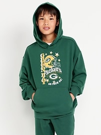 Image number 1 showing, NFL™ Green Bay Packers™ Oversized Pullover Hoodie for Boys