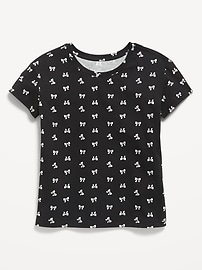 Image number 1 showing, Softest Printed Short-Sleeve T-Shirt for Girls