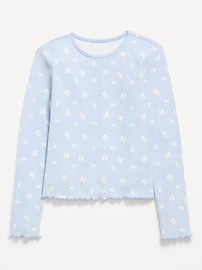 Image number 2 showing, CozePlush Printed Long-Sleeve T-Shirt for Girls
