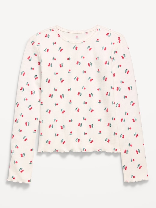 Image number 2 showing, CozePlush Printed Long-Sleeve T-Shirt for Girls