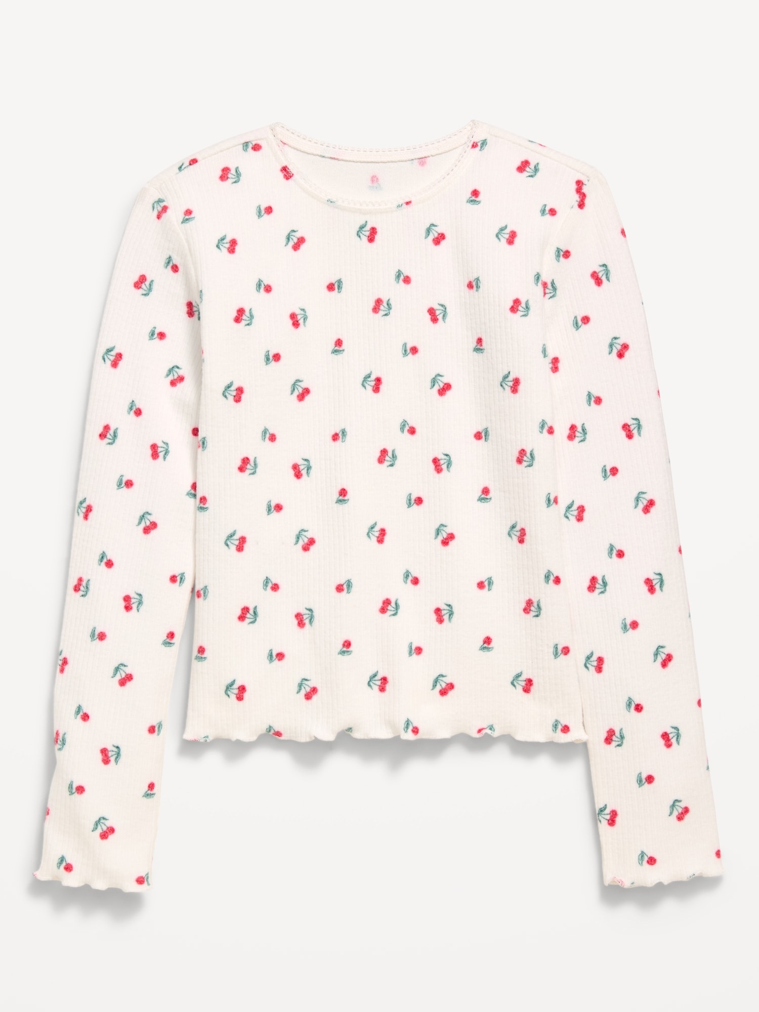 CozePlush Printed Long-Sleeve T-Shirt for Girls