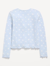 Image number 3 showing, CozePlush Printed Long-Sleeve T-Shirt for Girls