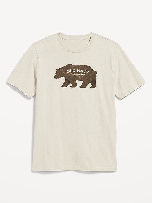 Image number 1 showing, Crew-Neck Logo-Graphic T-Shirt