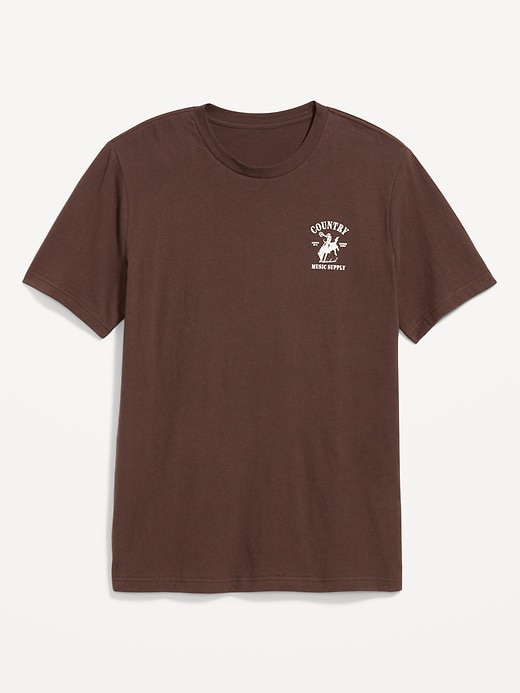 Image number 1 showing, Graphic Crew-Neck T-Shirt