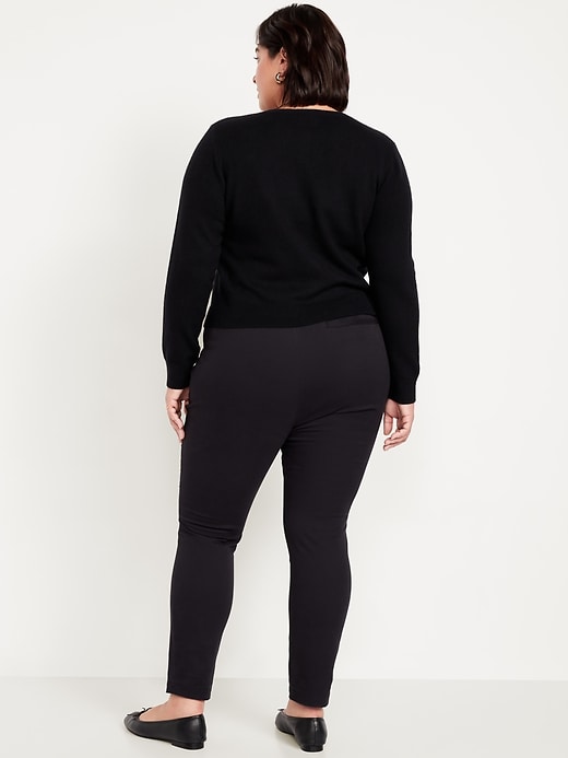 Image number 9 showing, High-Waisted Uniform Skinny Pants
