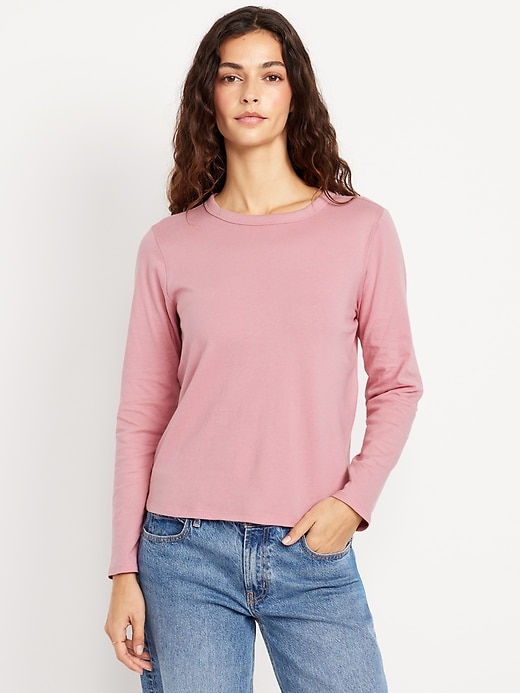 Image number 1 showing, EveryWear Long-Sleeve T-Shirt