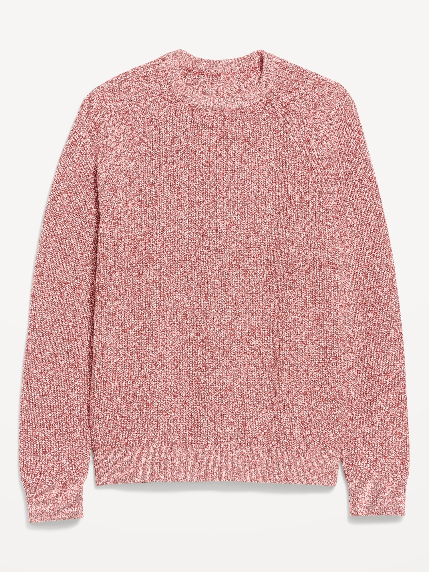 Crew-Neck Shaker-Stitch Sweater | Old Navy