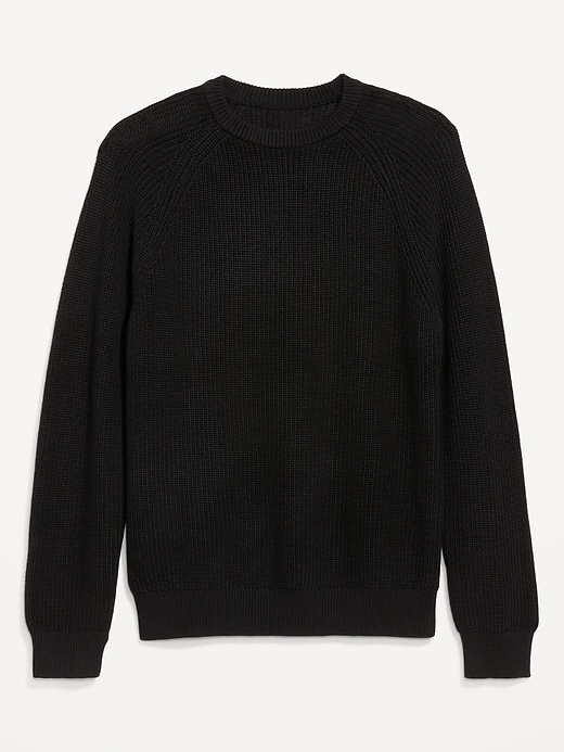 Image number 4 showing, Crew-Neck Shaker-Stitch Sweater