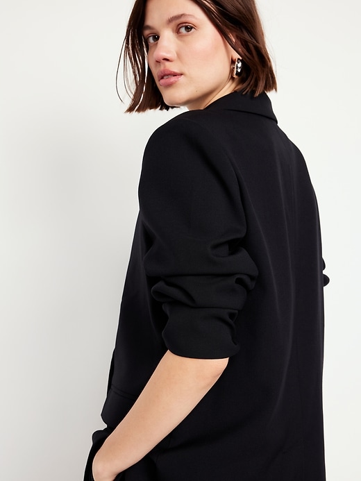 Image number 4 showing, Oversized Double-Breasted Blazer