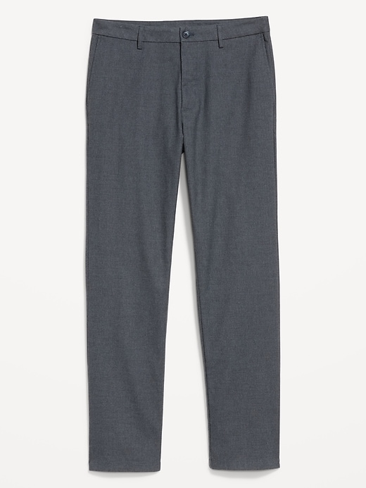 Image number 4 showing, 90's Straight Textured Trouser Pants