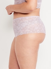 Image number 8 showing, Lace Boyshort Underwear