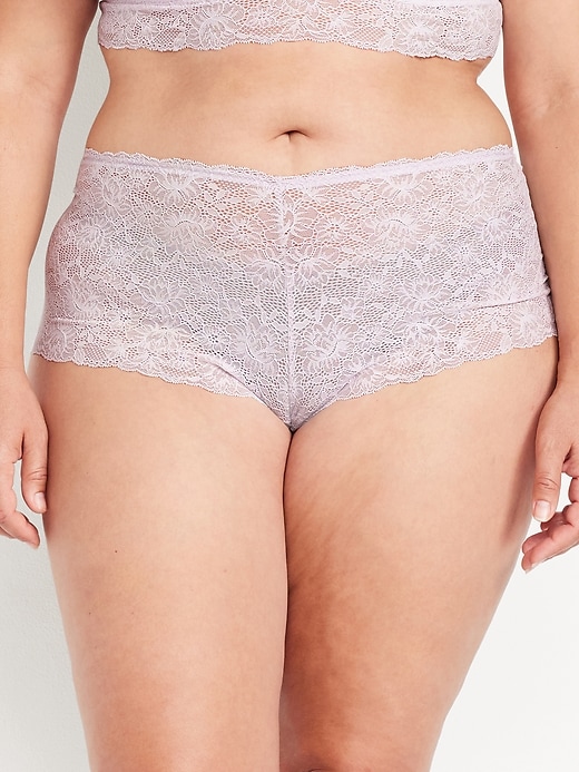 Image number 7 showing, Lace Boyshort Underwear