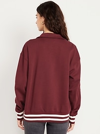 Image number 2 showing, SoComfy Oversized Half-Zip Sweatshirt