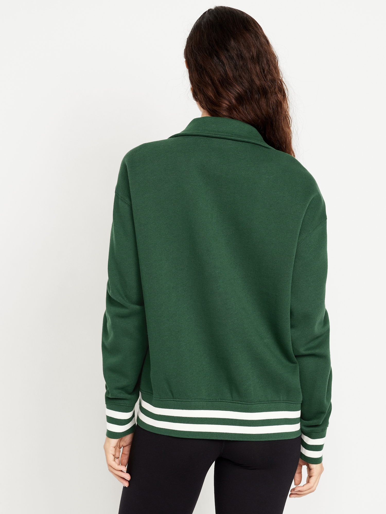SoComfy Oversized Half-Zip Sweatshirt