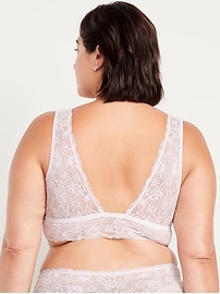 Image number 8 showing, V-Neck Lace Bralette