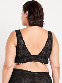 Image number 8 showing, V-Neck Lace Bralette
