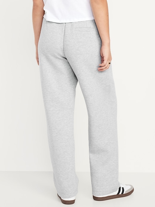 Image number 6 showing, High-Waisted Bounce Fleece Trouser Sweatpants