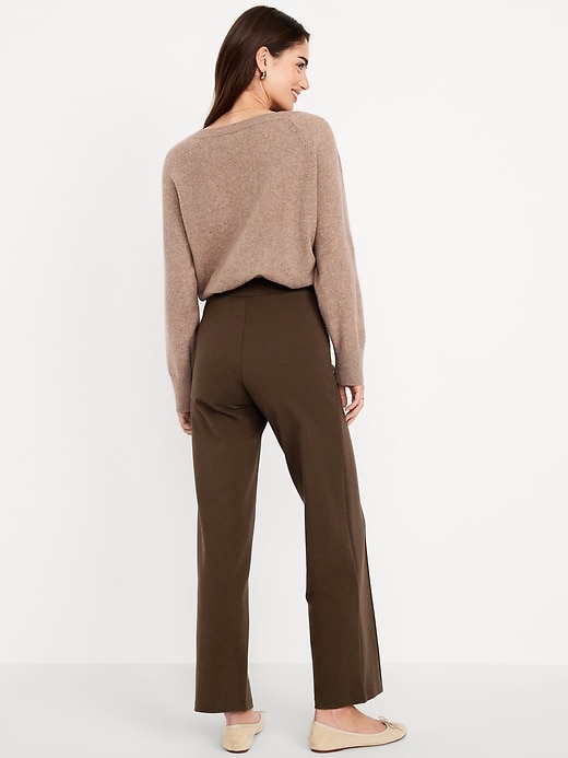 Image number 3 showing, Extra High-Waisted Stevie Straight Pants