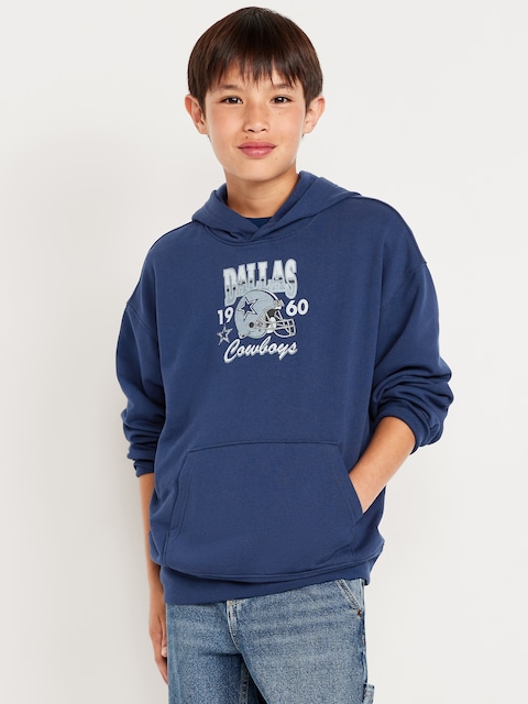 NFL™ Dallas Cowboys™ Oversized Pullover Hoodie for Boys - Dallas Cowboys