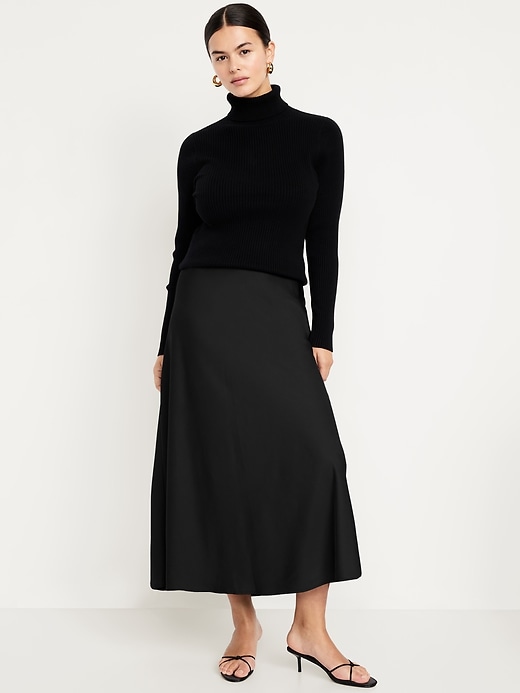 Image number 4 showing, Satin Maxi Skirt