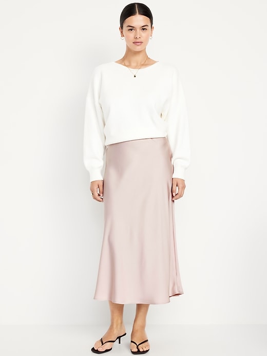 Image number 4 showing, Satin Maxi Skirt
