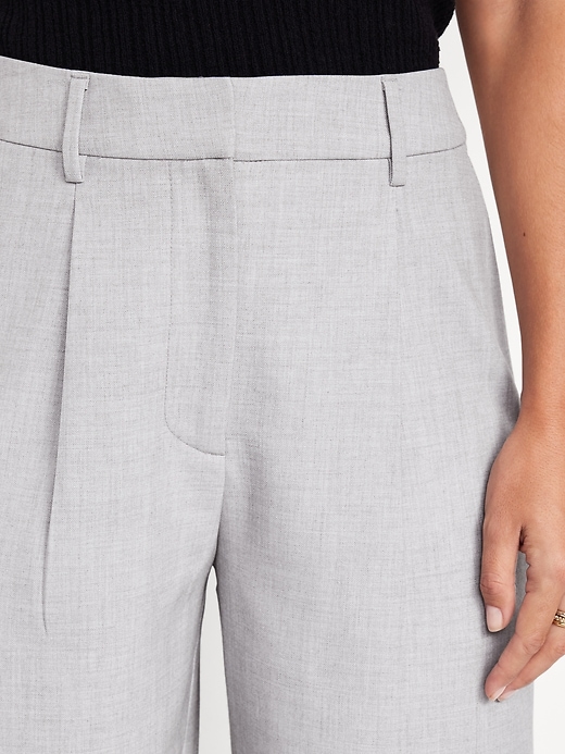 Image number 5 showing, Extra High-Waisted Taylor Wide-Leg Trouser Pants