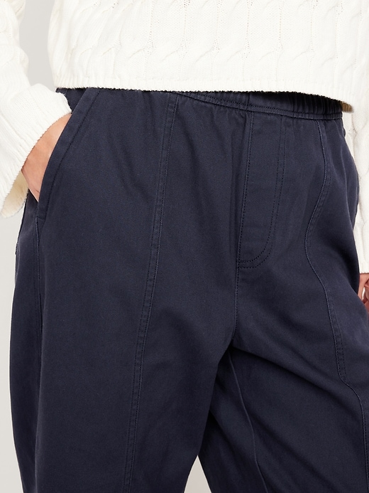 Image number 5 showing, High-Waisted Barrel Ankle Pants