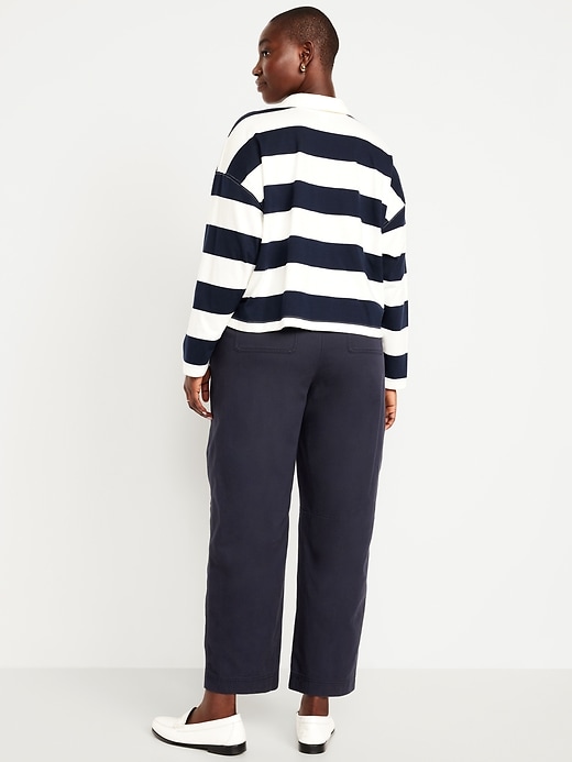 Image number 7 showing, High-Waisted Barrel Ankle Pants