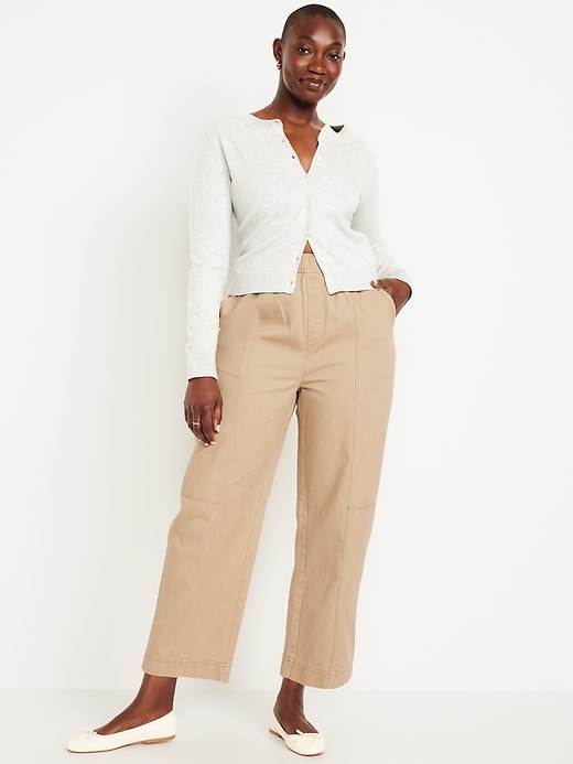 Image number 6 showing, High-Waisted Barrel Ankle Pants