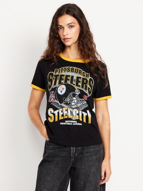 NFL™ Pittsburgh Steelers™ EveryWear Crew-Neck Ringer T-Shirt - Pittsburgh Steelers