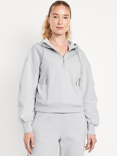 Dynamic Fleece Half-Zip Hoodie Sweatshirt