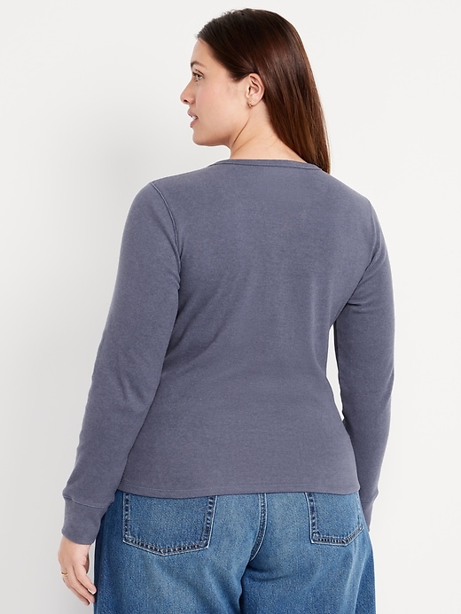 Image number 7 showing, Cozy Snug Crew-Neck Henley