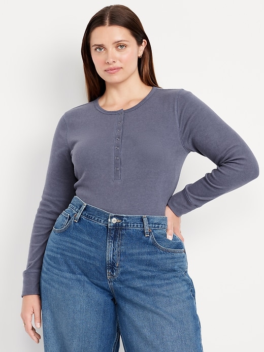 Image number 6 showing, Cozy Snug Crew-Neck Henley