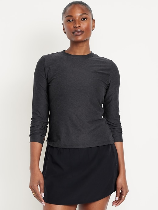 Image number 1 showing, CloudMotion Wrap-Back Top