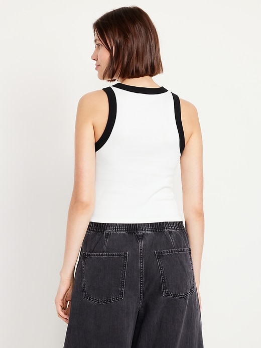 Image number 2 showing, Snug High-Neck Tank Top