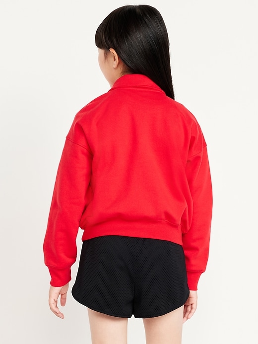 Image number 2 showing, NFL™ Kansas City Chiefs™ Oversized Quarter-Zip Sweatshirt for Girls