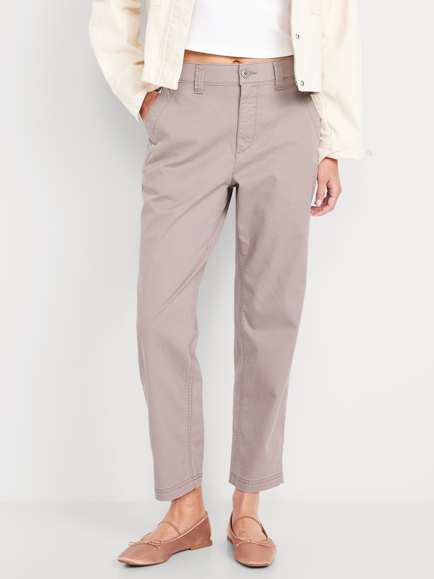 High-Waisted OGC Chino Pants