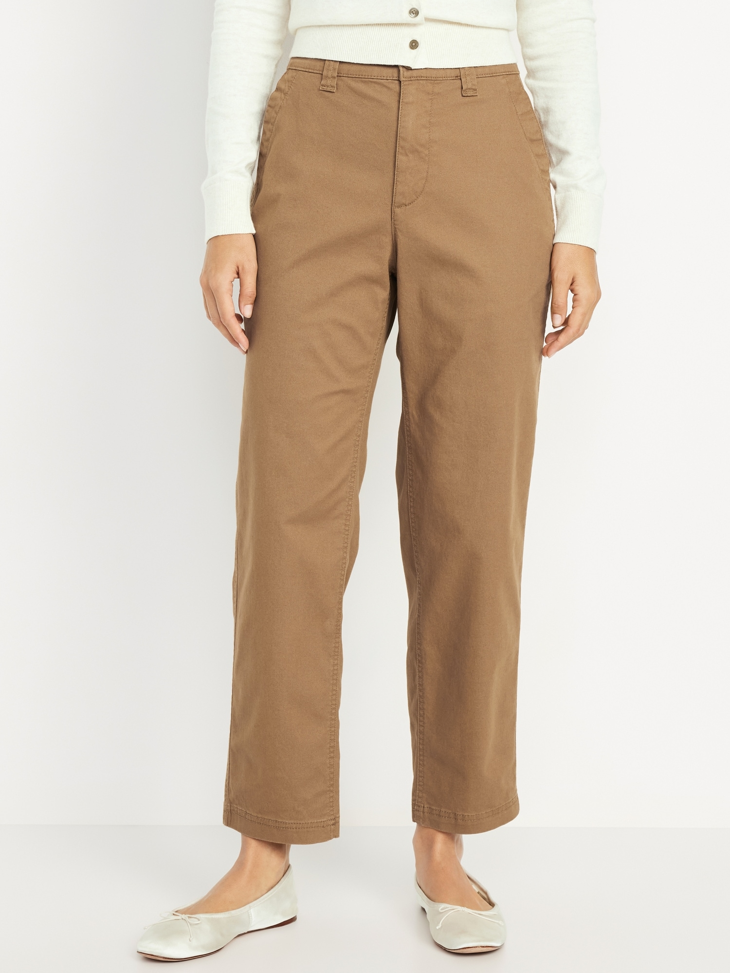 High-Waisted OGC Chino Pants