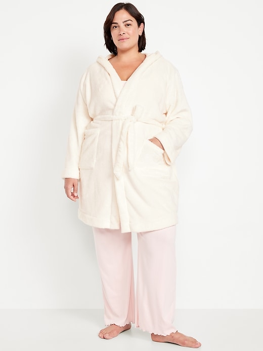 Image number 7 showing, Cozy Terry Hooded Robe