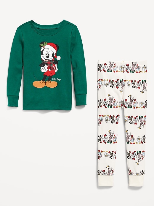 Image number 2 showing, Old Navy x Disney Unisex Graphic Snug-Fit Pajama Set for Toddler & Baby