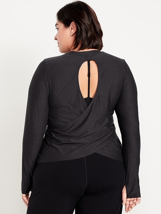 Image number 8 showing, CloudMotion Wrap-Back Top