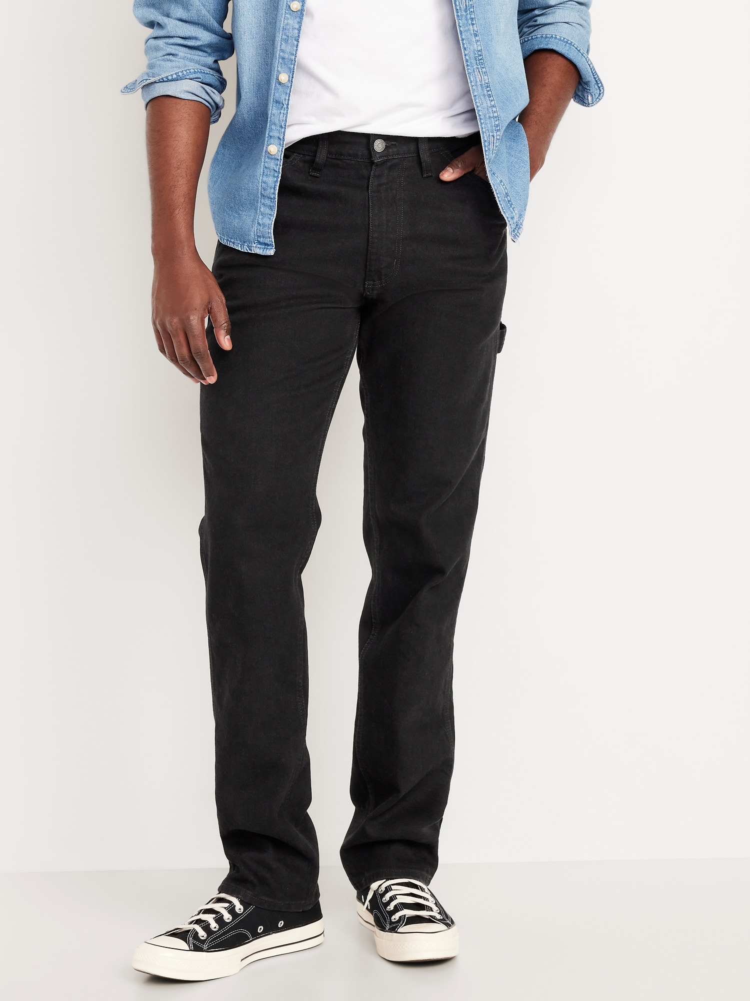 90’s Straight Built-In Flex Workwear Carpenter Jeans