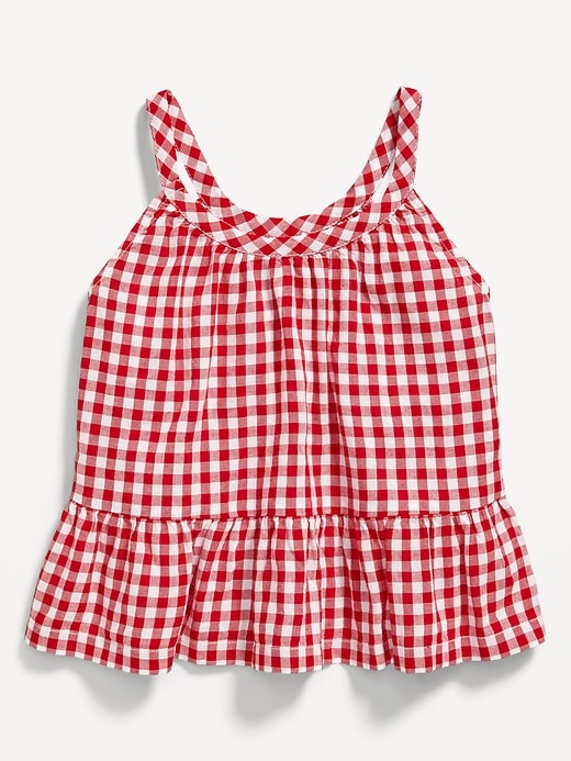 Image number 2 showing, Printed Cami Peplum Top for Toddler Girls