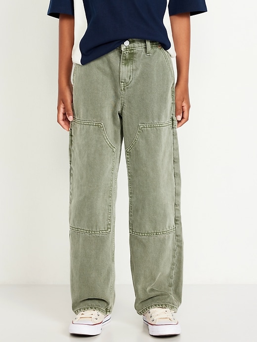 Image number 1 showing, Baggy Carpenter Jeans for Boys