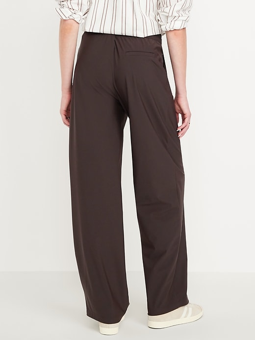 Image number 2 showing, High-Waisted SleekTech Trouser Pants