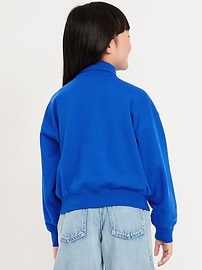 Image number 2 showing, NFL™ Buffalo Bills™ Oversized Quarter-Zip Sweatshirt for Girls