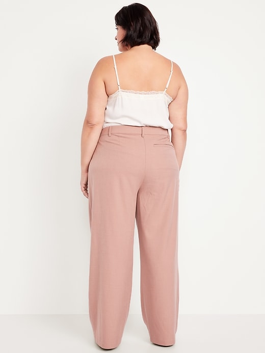 Image number 10 showing, Extra High-Waisted Taylor Wide-Leg Trouser Pants