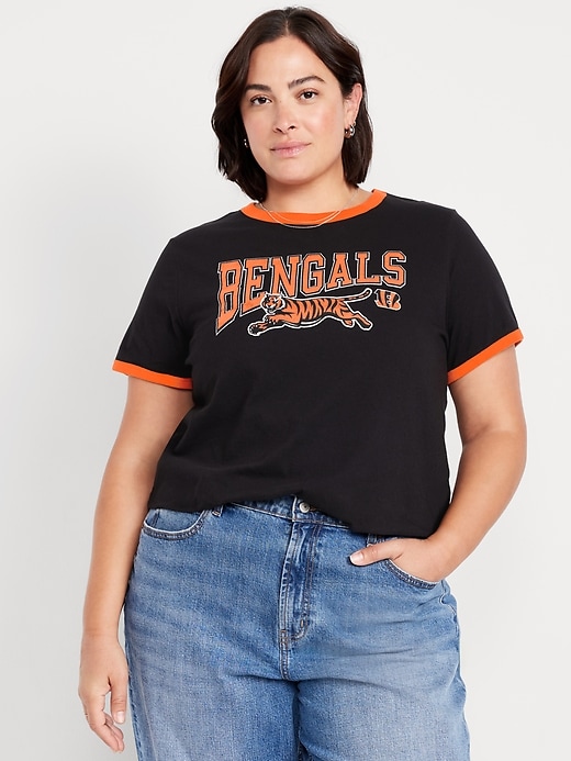Image number 7 showing, NFL™ Cincinnati Bengals™ EveryWear Crew-Neck Ringer T-Shirt