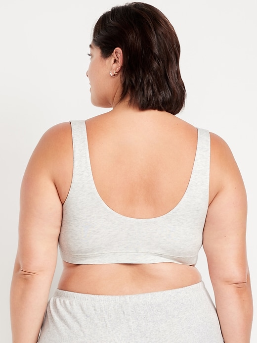 Image number 7 showing, Ruched Cotton Bralette